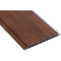 Plastové palubky Prostavbu Nordica Decor P565 /16,5 cm/ - 1002 fólie Ořech (Walnut/Nussbaum)