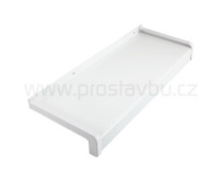 Parapet venkovní hliníkový tažený KLASIK PA6150 - 150 mm - 01 bílá