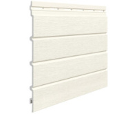 Fasádní obklad - čtverná deska KERRAFRONT WOOD Modern FS-304 - 01 bílá (White) /6 m