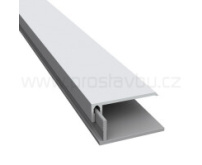 Ukončovací U profil 2-dílný KERRAFRONT FS-252 - 11 perlová šedá (Pearl Grey) /3 m