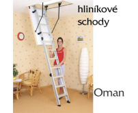 Skládací půdní schody Oman Alu Profi