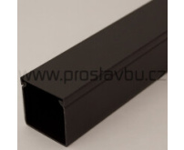 Zakrývací profil s uzávěrem 40x40mm Modular P6114 - 008 palisandr