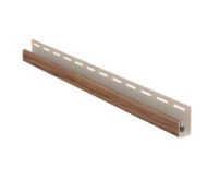 Ukončovací J-profil WOOD SIDING SV-15 - 56 zlatý dub /3,05 m