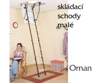 Skládací půdní schody Oman Mini