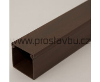 Zakrývací profil s uzávěrem 40x40mm Modular P6114 - 154 ořech