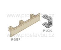 KONCOVÁ KRYTKA P9557 + 2 svorky P9539 - Twinson P9482 - 502 lékořice /SET