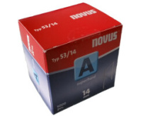 Spony &quot;A&quot; NOVUS typ 53/ 14 mm super tvrdé /5000 ks