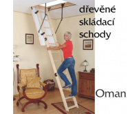 Skládací půdní schody Oman Termo