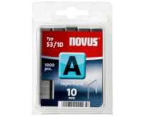 Spony &quot;A&quot; NOVUS typ 53/ 10 mm super tvrdé /1000 ks