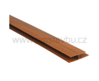 Spojovací profil Prostavbu Color P110 - 14 zlatý dub/teak