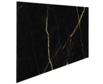 Obkladové panely do interiéru Vilo - SPC PANEL - Calacatta Black (lesk) /1,2 x 0,6 m