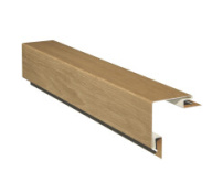 Rohový profil široký WOOD SIDING SV-12 - 60 dub /3,05 m